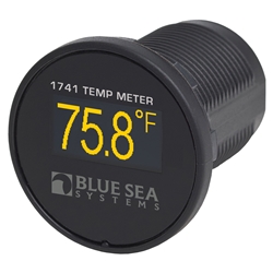Blue Sea Systems Mini OLED Temperature Monitor - Yellow